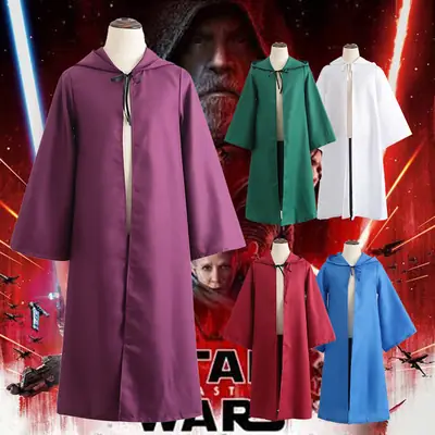 Hooded Star Wars Cape Green Men Women
