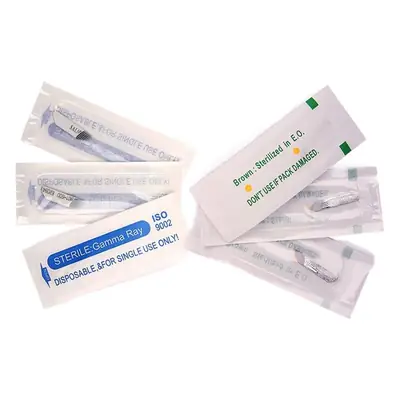 Curved Tattoo Needle Blade Single Row 17 Double Row 15