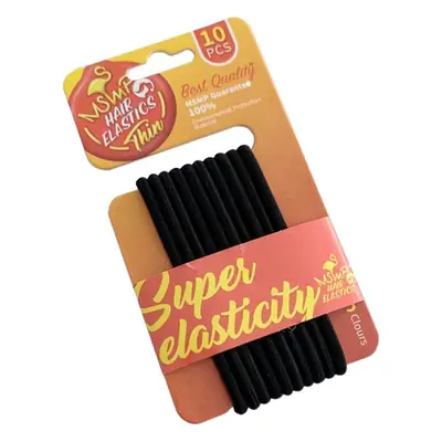 Super Elastic Colorful Hair Ropes 10 Pcs Korean Style
