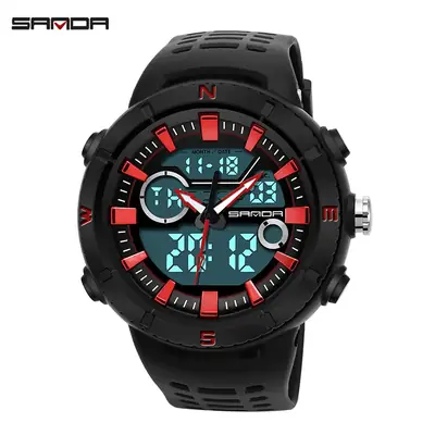 Sanda Mechanical Watch for Men Waterproof Sports Wear