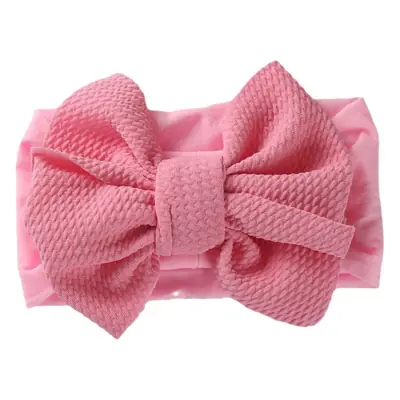 Children's Bow Hairbands Multi Color Soft High Elastic