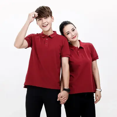 Men Grey Polo T-Shirt Short Sleeve Breathable