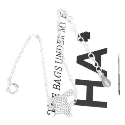 White Rabbit Necklace for Women Sweet Cute Design