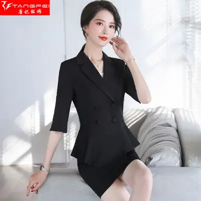 Elegant White 3-Piece Women Suit for Office Wear