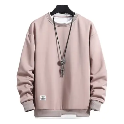 Men's Velvet Sweatshirt Long Sleeve Casual Top