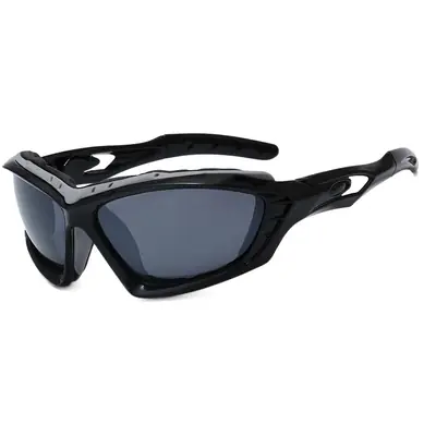 Men UV400 Windproof Sports Sunglasses Green