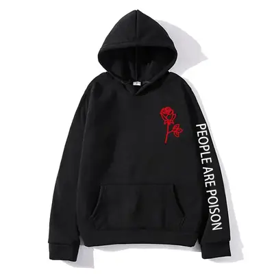People Are Poison Navy Hoodie for Men Women