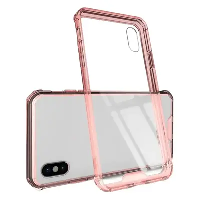 iPhone XS Max Xr Transparent 4-Corner Armor Case