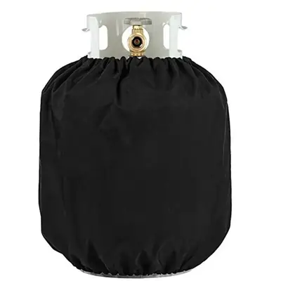 Mini Gas Tank Cover Black Oxford Cloth Rainproof 600D