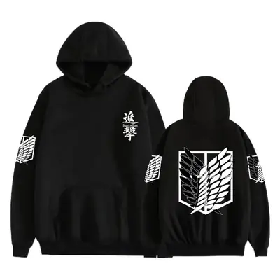 White Hooded Sweatshirt with Golden Embroidery