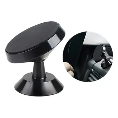 Magnetic Phone Mount for Cars Black Aluminum