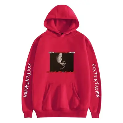 XXX Hooded Sweatshirt Navy Blue Velvet XXXFAMION