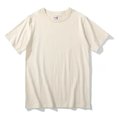 250g Heavy Cotton T-Shirt Amecarji Plain Neutral