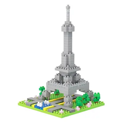 Lepuyu Iron Tower Taj Mahal Building Blocks for Kids