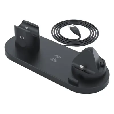Six-In-One Wireless Charger for Apple iPhone & Watch
