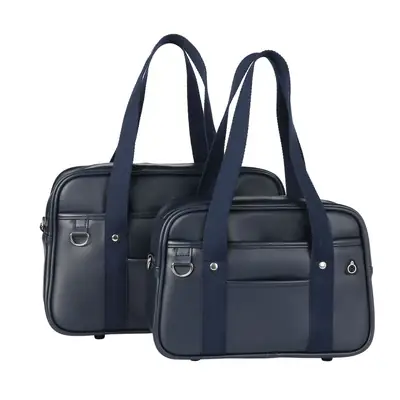 Japanese Anime-Style Black School Backpack for Girls