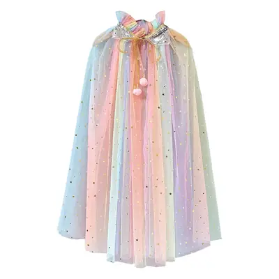 Frozen Aisha Anna Cape Children's Cape Cape Cape Costume Girls' Princess Cape
