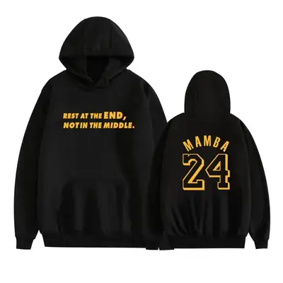 Lakers 24 Bigs Pink Hoodie for Men
