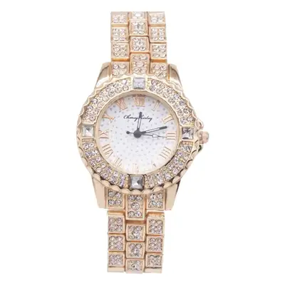 Women Cross-Border Watch Set with Diamond Watch Case
