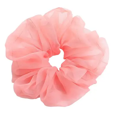 Purple Organza Hair Scrunchie Large Size
