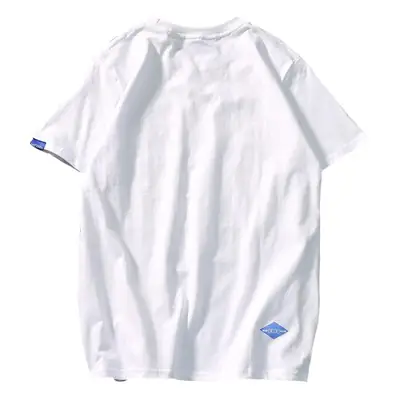 Japanese Men Grey T-Shirt Summer Casual Wear