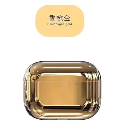 Red Electroplated Bluetooth Earphone Case