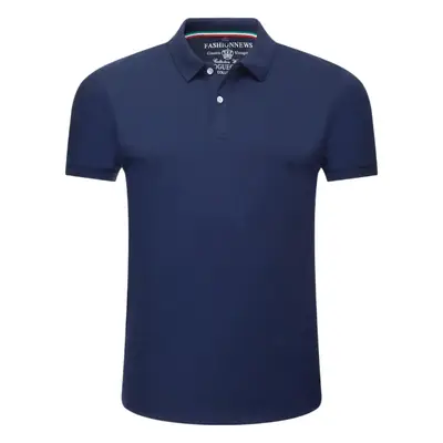 2020 Summer Mercerized Cotton Polo T-Shirt Red