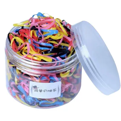 Disposable Colorful Hair Bands for Men Women, 1 Pc, Stylish Mori Style, Black, Easy to Use