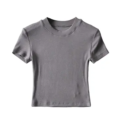 White Slim Fit T-Shirt for Women