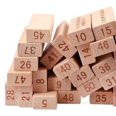 Large Children's Stacked Draw Blocks for Adults