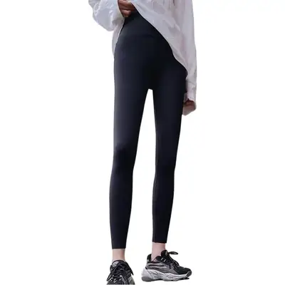 Shark Skin Leggings for Women's Outer Wear Autumn and Winter Thin Clean Version Barbie Pants Large Elastic Liquid Slimming Leg Yoga Fitness Pants