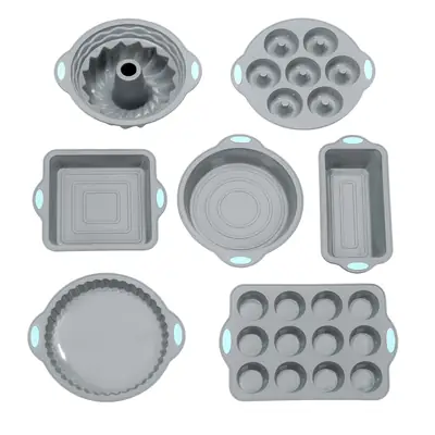 Steel Ring Silicone Cake Pan 9" Two Color