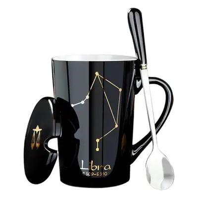 Twelve Constellation Mug with Spoon Souvenir Cup