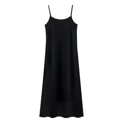 2024 New Modal Sling Skirt Grey Long Dress Women