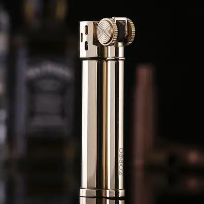 Zorro Cylindrical Windproof Lighter Windproof Creative Lighter Compact Gift Z537