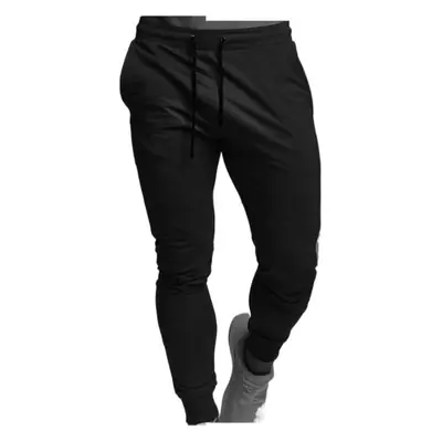 Men's Grey Running Training Pants Casual Fit