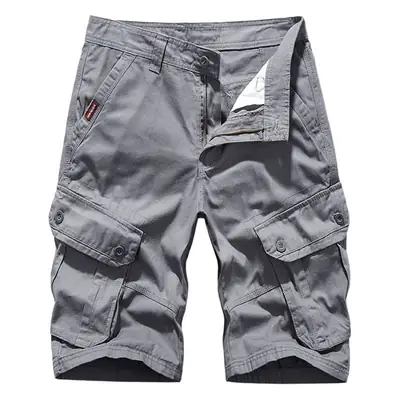 Men's 2020 Summer Solid Color Shorts Casual Pants