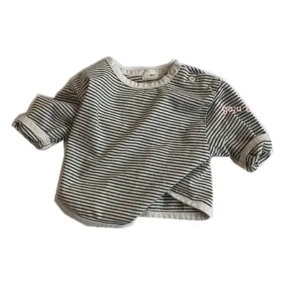 Baby Striped Long Sleeve T-Shirt Cotton Base Spring Wear