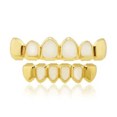 Hip-hop Gold Plated Tooth Holders for Cool Performance