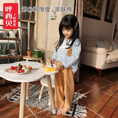 Pure Cotton Round Neck Loungewear for Girls Autumn