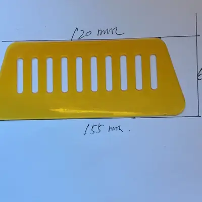 Yellow Metal Tool with 120mm Length