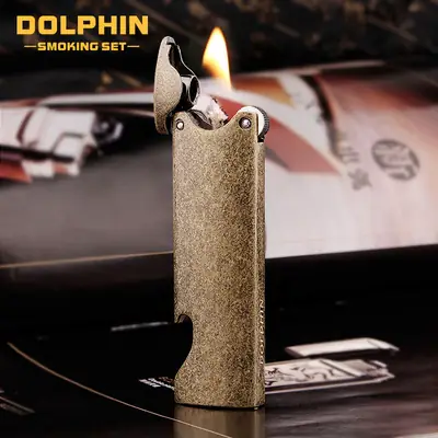 Zhu Rong Dolphin 675 Multi-Function Open Wine Bottle Lighter