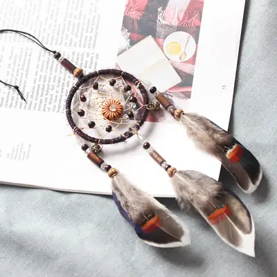Retro Dream Catcher Wind Bell Pendant for Home Decor