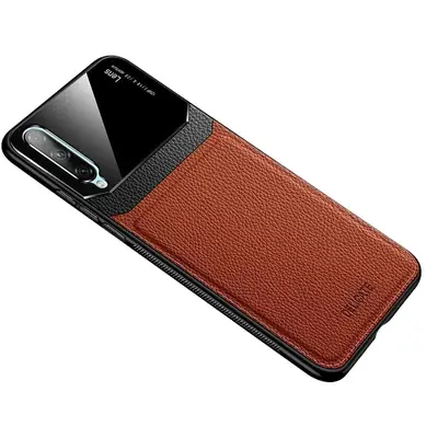 Samsung S25 Leather Camera Case Black with High-End 360° View