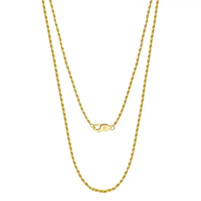 Strict selection of Shangda jewelry s925 sterling silver necklace twist car twist rope chain 1.2mm factory direct wholesale