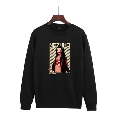 Tanru Ghost Print Sweatshirt Grey for Men Women