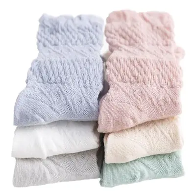 2025 Spring Baby Mesh Knee Socks Ultra-Thin Mid-Length