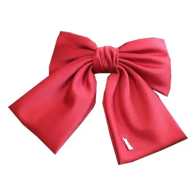 Large Bow Hairpin Fabric Clip Set for Women