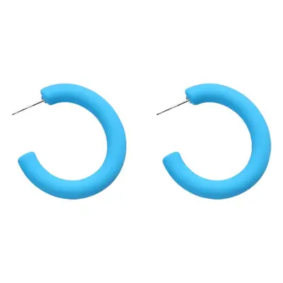 S925 Silver Needle Korean Acrylic Frosted Color Earrings for Women