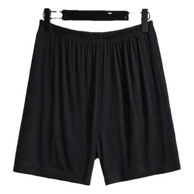 Plus Size Women Grey Elastic Waist Shorts Large